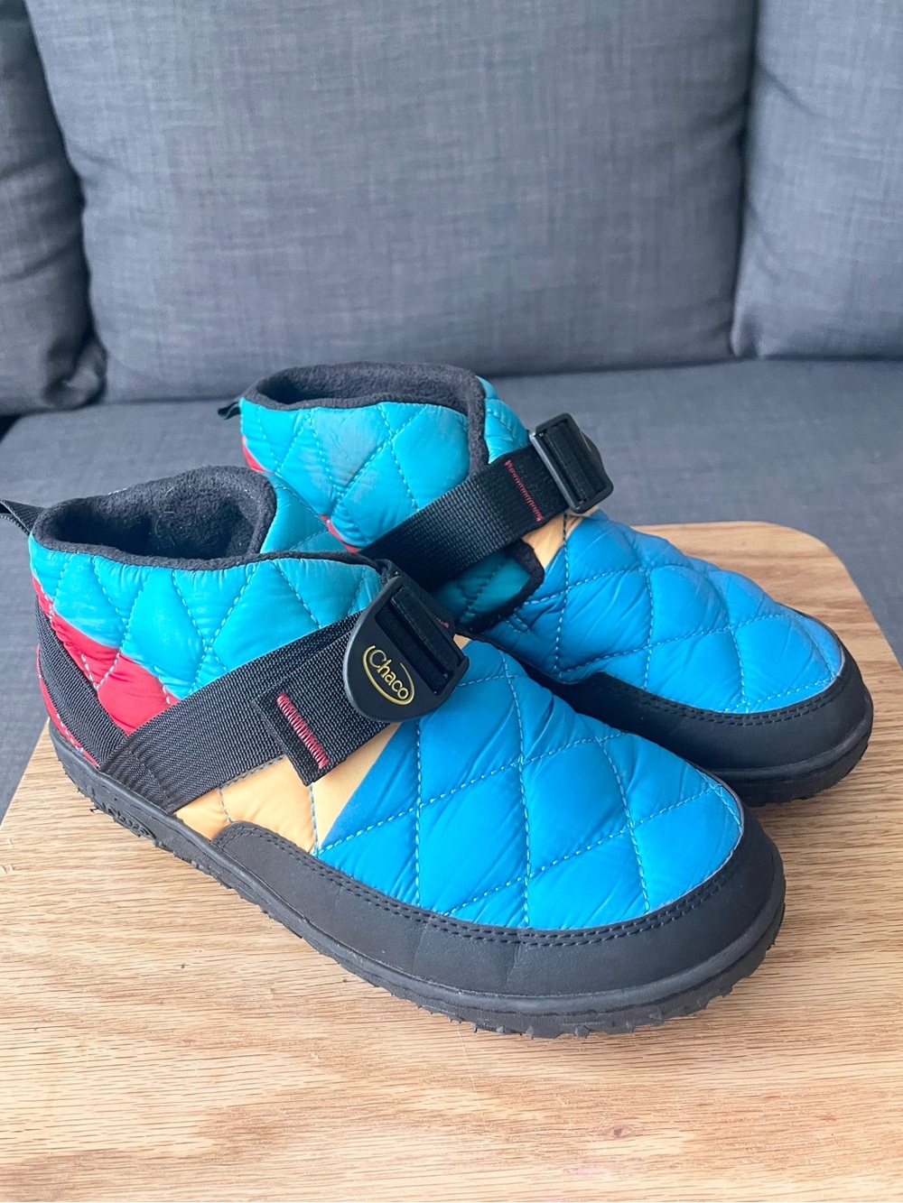 Chaco Women's Ramble Puff Arctic Chill Shoes Multicolor size 8